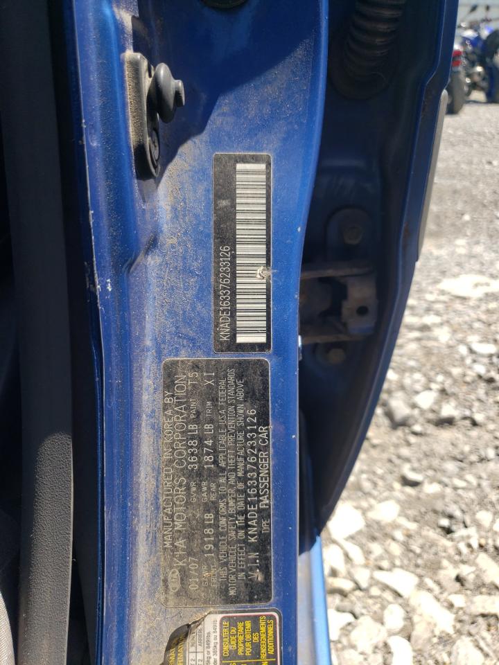 KNADE163376233126 2007 Kia Rio 5 Sx