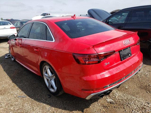 2018 Audi S4 Premium Plus VIN: WAUB4AF48JA021734 Lot: 54068594