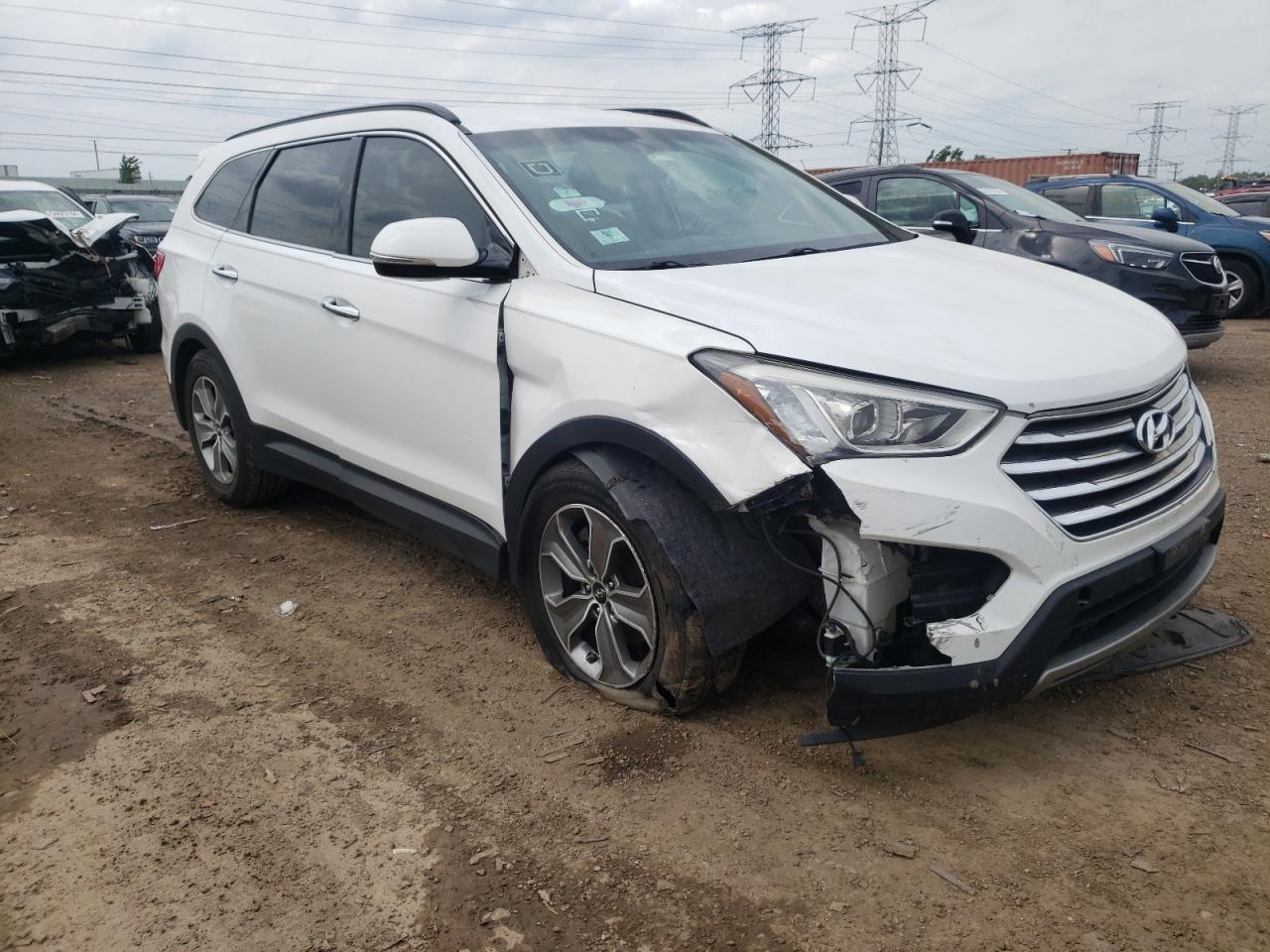 KM8SN4HF3EU035671 2014 Hyundai Santa Fe Gls