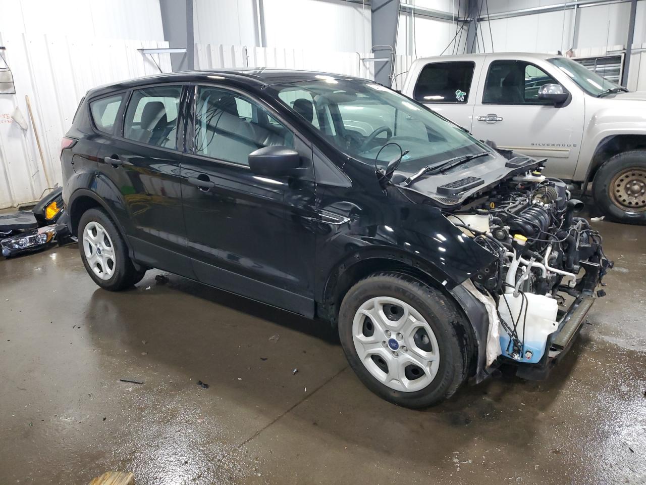 2018 Ford Escape S vin: 1FMCU0F78JUC08235