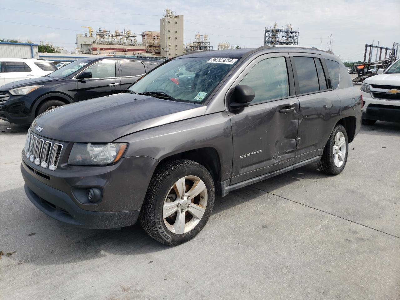 1C4NJCBAXGD633831 2016 Jeep Compass Sport