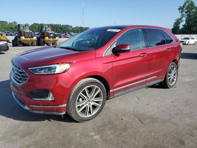 2019 Ford Edge Titanium VIN: 2FMPK3K99KBB19250 Lot: 55922114