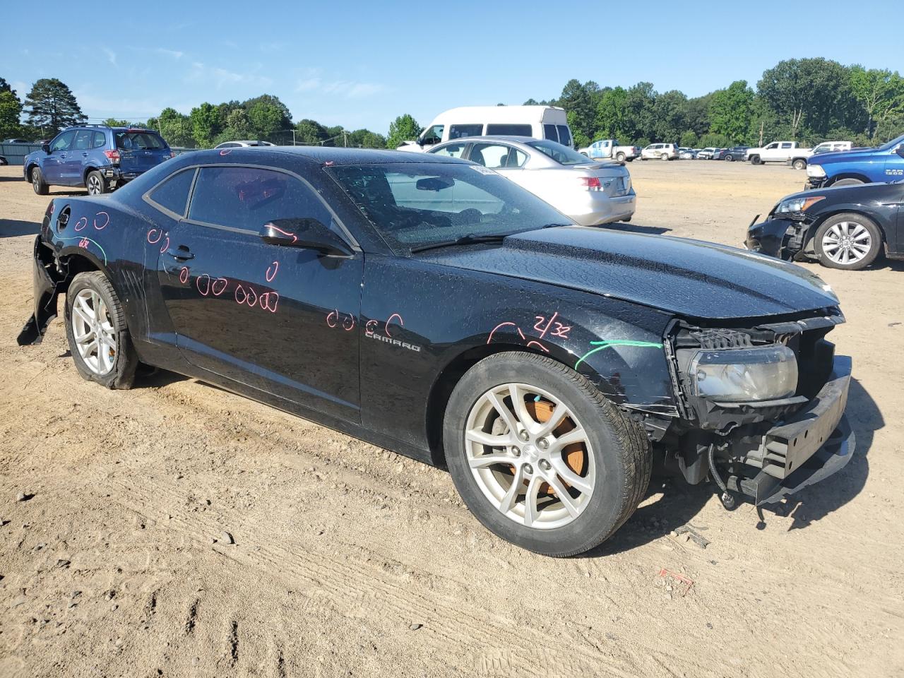 2G1FA1E37E9217941 2014 Chevrolet Camaro Ls