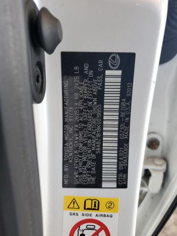 2019 Lexus Es 350 VIN: 58ABZ1B18KU019955 Lot: 55549484