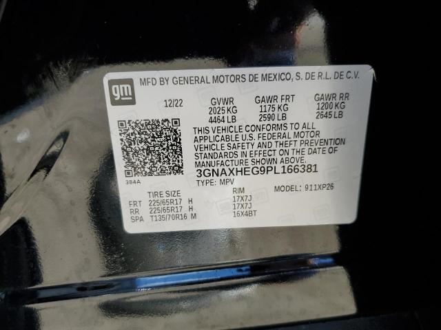 2023 Chevrolet Equinox Ls VIN: 3GNAXHEG9PL166381 Lot: 56403364