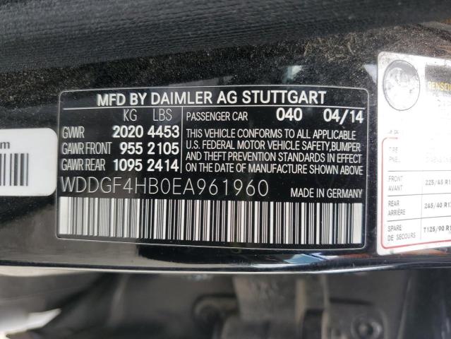 VIN WDDGF4HB0EA961960 2014 Mercedes-Benz C-Class, 250 no.12