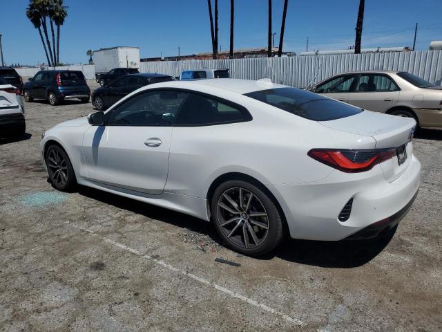 BMW 430I 2021 white  gas WBA53AP09MCG29916 photo #3