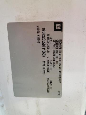 2011 GMC Sierra K3500 VIN: 1GD322CL5BF118663 Lot: 55107194