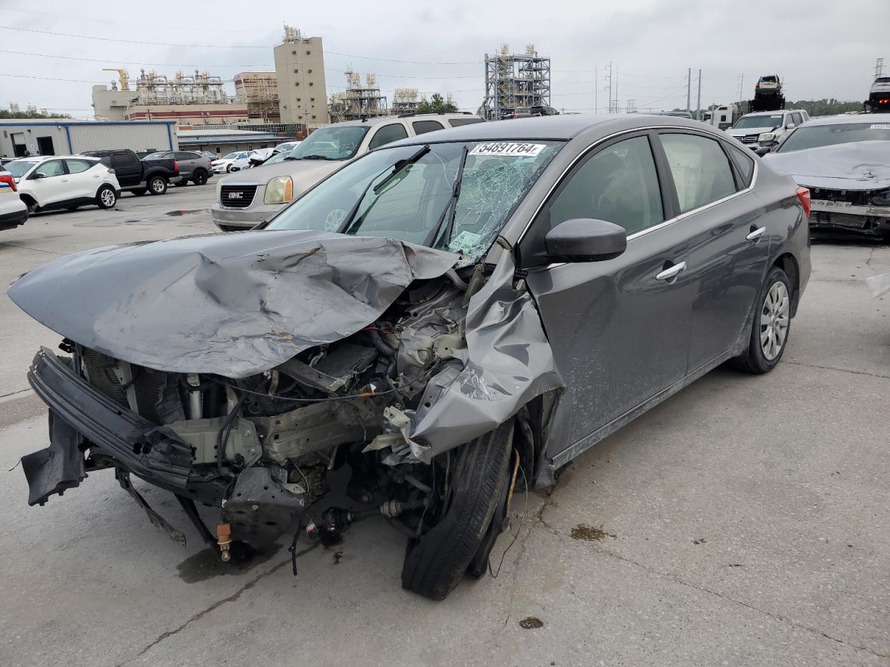 2016 Nissan Sentra S vin: 3N1AB7AP1GY226022