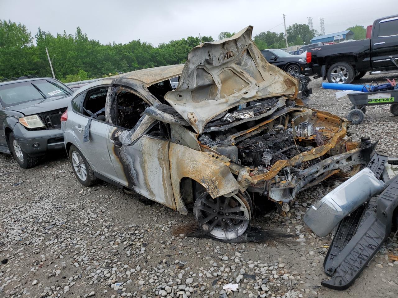 Lot #2596876270 2018 FORD FOCUS SE