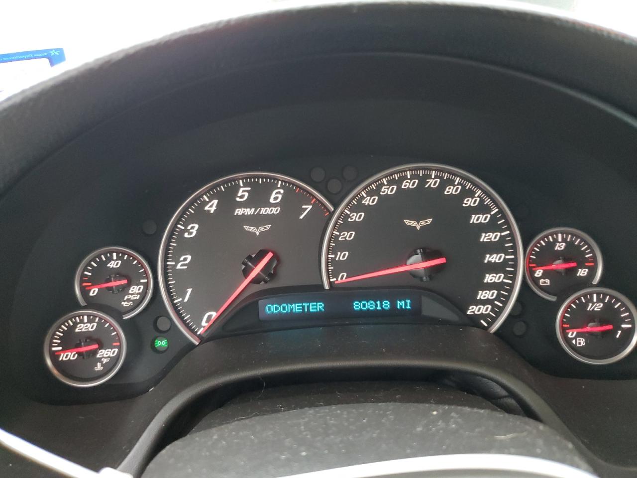 1G1YY26U675131277 2007 Chevrolet Corvette