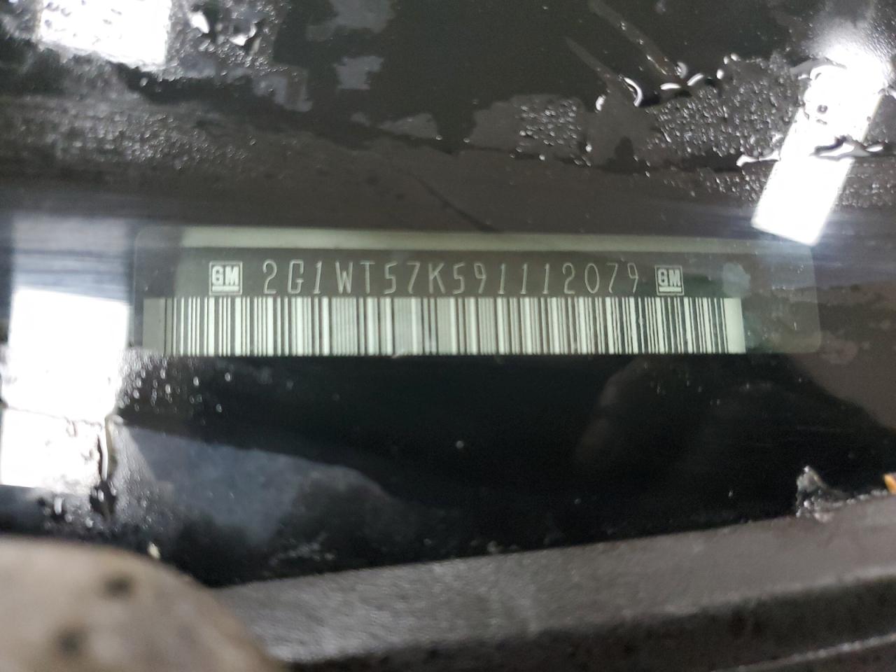 2G1WT57K591112079 2009 Chevrolet Impala 1Lt