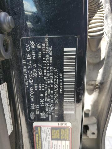 2019 Kia Rio S VIN: 3KPA24AB8KE210507 Lot: 55348144