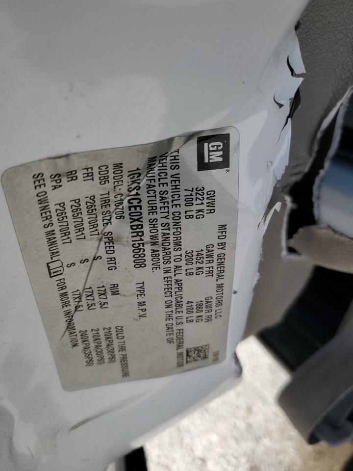 1GKS1CE0XBR156808 2011 GMC Yukon Slt