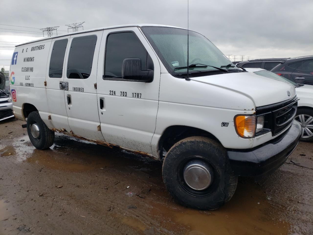 1FTSE34LX1HB17118 2001 Ford Econoline E350 Super Duty Van