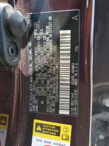 2011 Toyota Highlander Base VIN: 5TDZK3EH9BS041101 Lot: 56287114