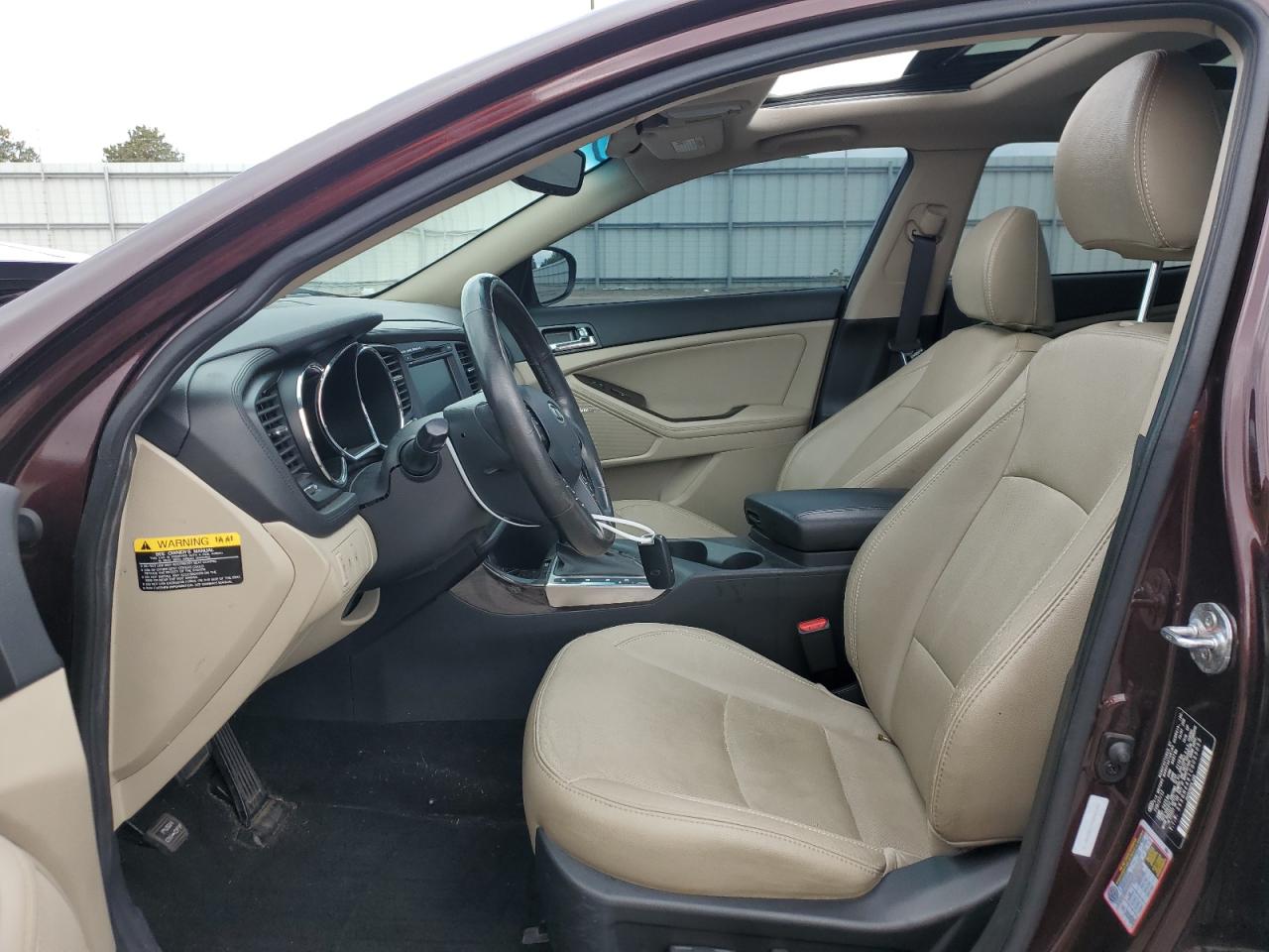 5XXGN4A61CG055053 2012 Kia Optima Ex