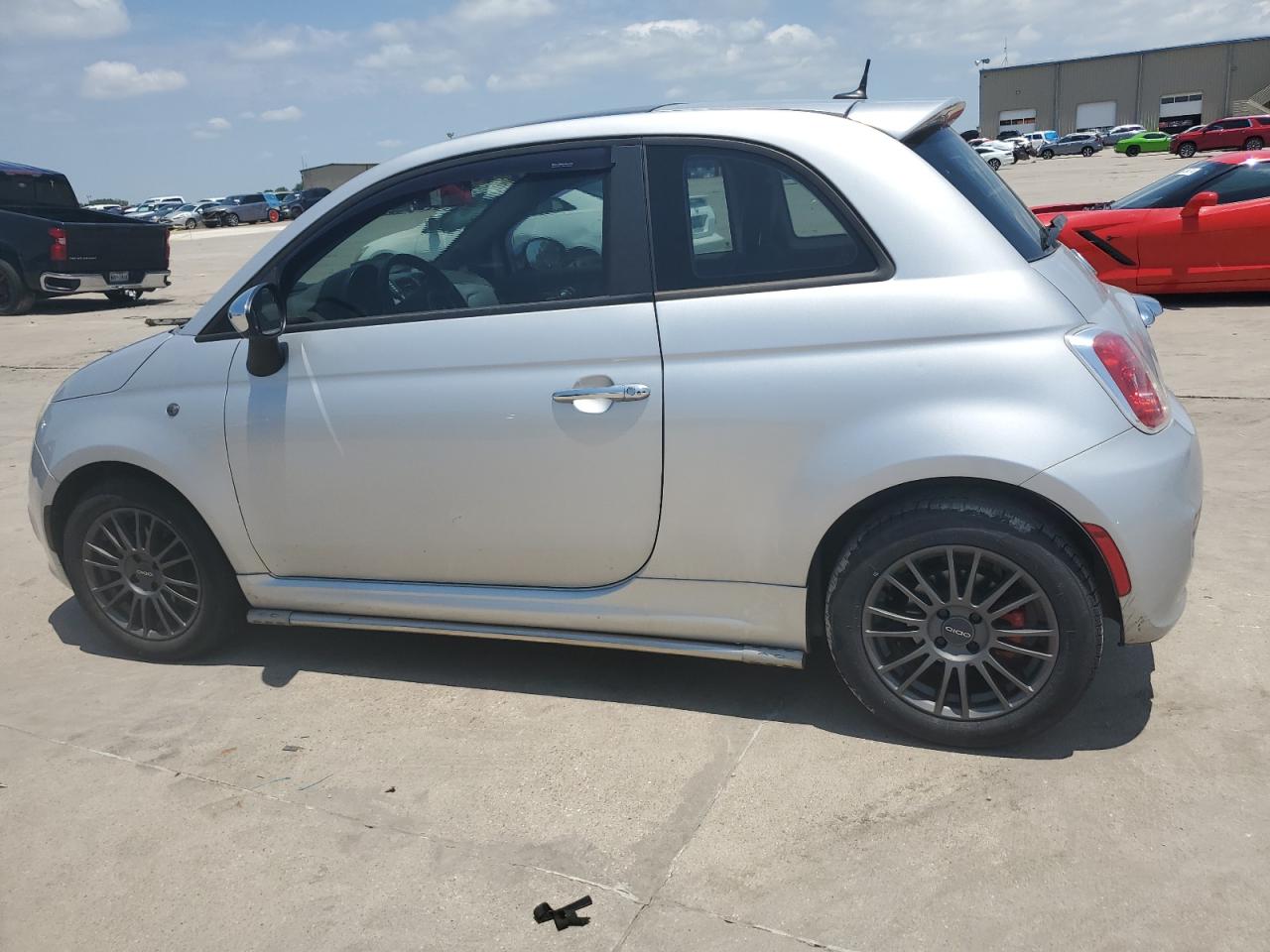 2012 Fiat 500 Sport vin: 3C3CFFBR2CT100588