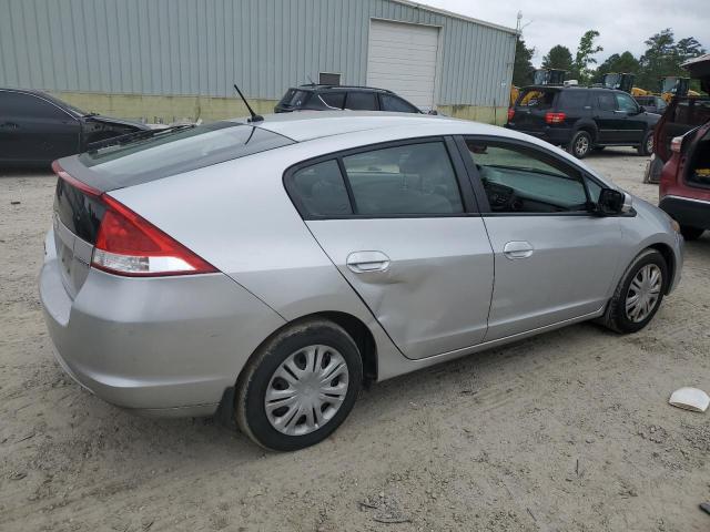 HONDA INSIGHT LX 2011 silver hatchbac hybrid engine JHMZE2H55BS009531 photo #4