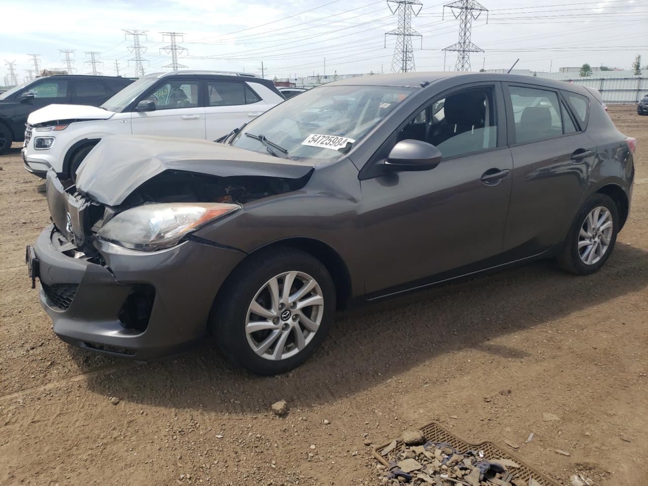 JM1BL1L78D1718541 2013 Mazda 3 I