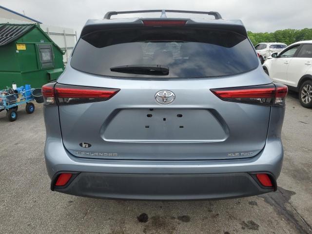 2021 Toyota Highlander Xle VIN: 5TDGZRBH9MS121690 Lot: 56526724