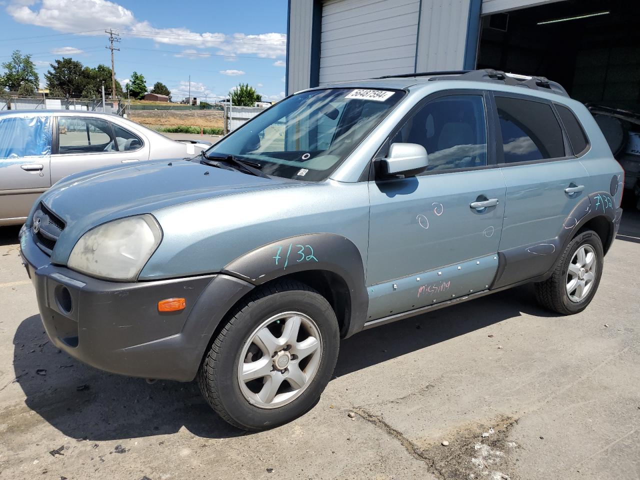 KM8JN12D95U109354 2005 Hyundai Tucson Gls