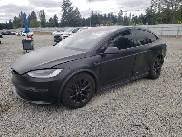 Lot #2567889695 2022 TESLA MODEL X salvage car