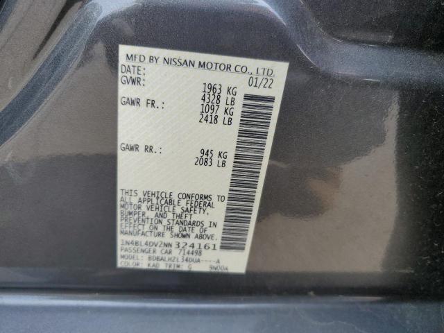 1N4BL4DV2NN324161 Nissan Altima SV 12