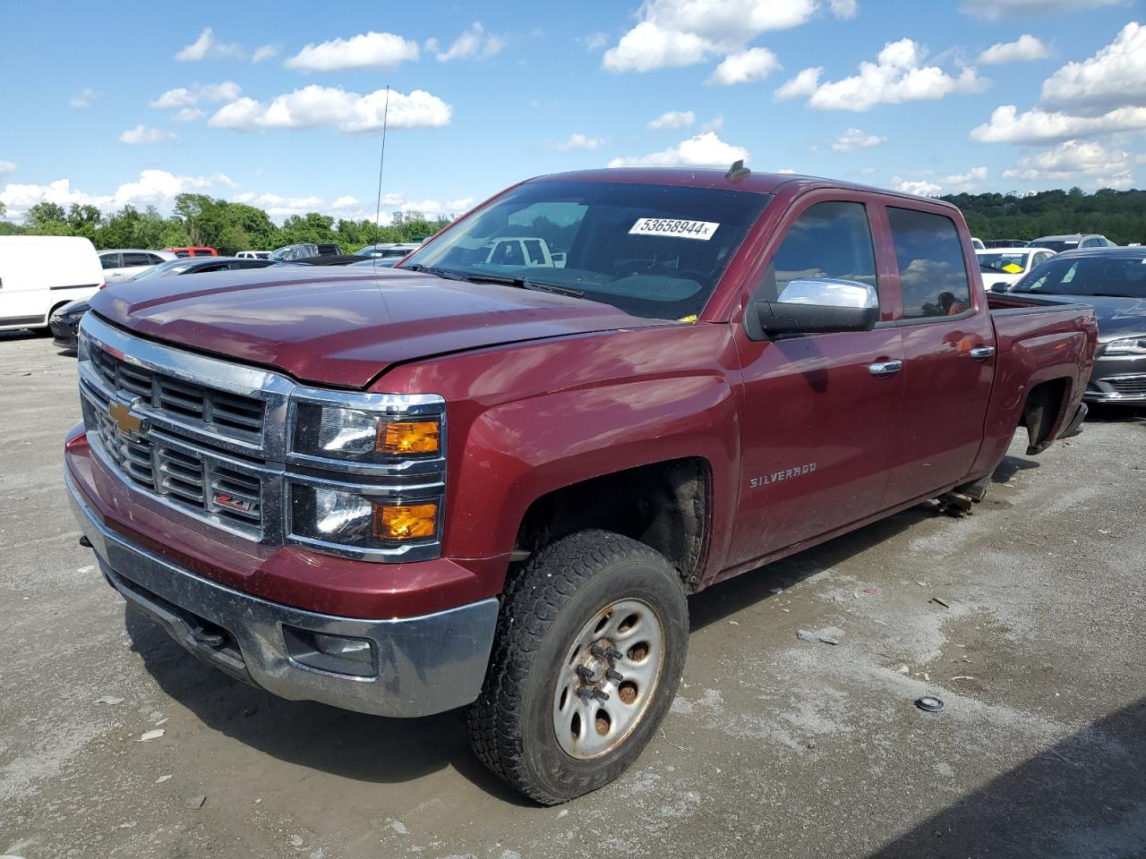 3GCUKREC4EG218125 2014 Chevrolet Silverado K1500 Lt