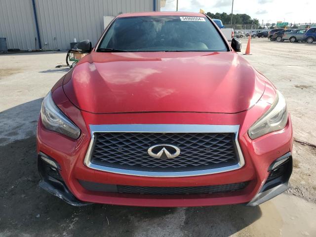 2019 Infiniti Q50 Red Sport 400 VIN: JN1FV7AP0KM760766 Lot: 54960554