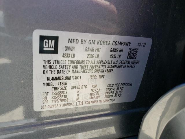 2022 Buick Encore Gx Select VIN: KL4MMDSL9NB114511 Lot: 56351344