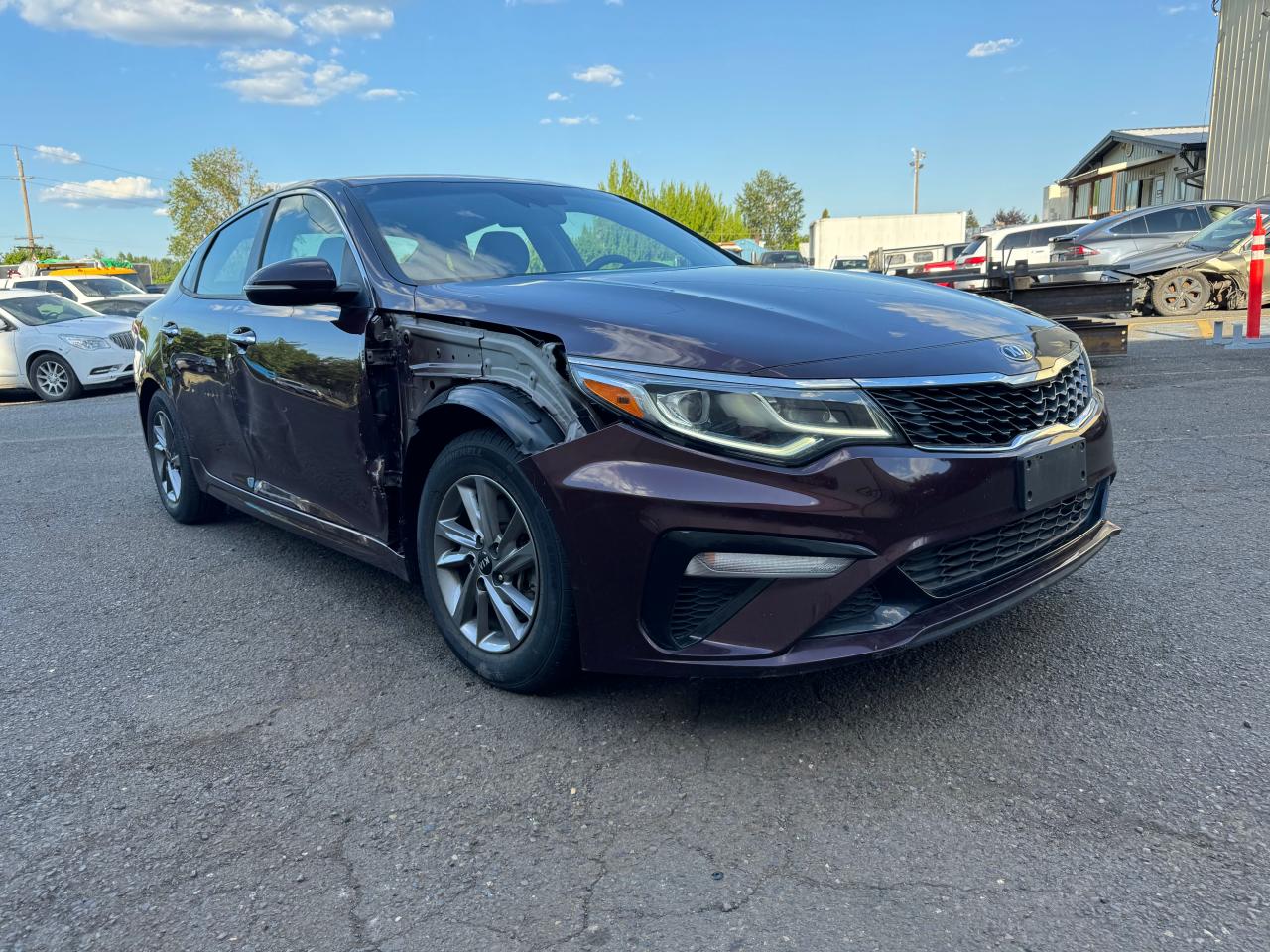 5XXGT4L34LG390249 2020 Kia Optima Lx