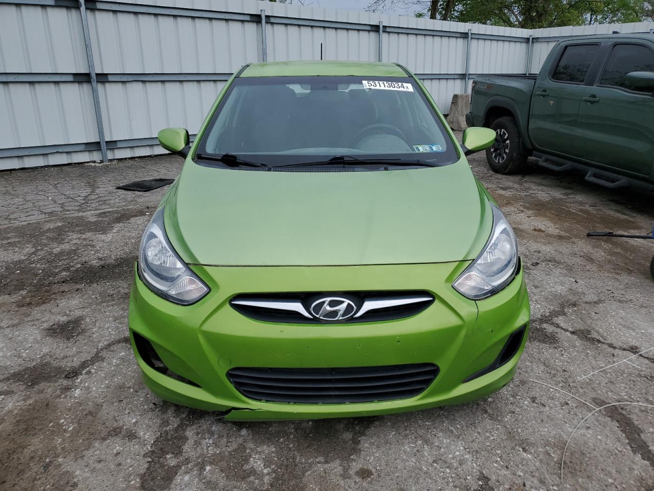 2012 Hyundai Accent Gls vin: KMHCT5AE2CU039998