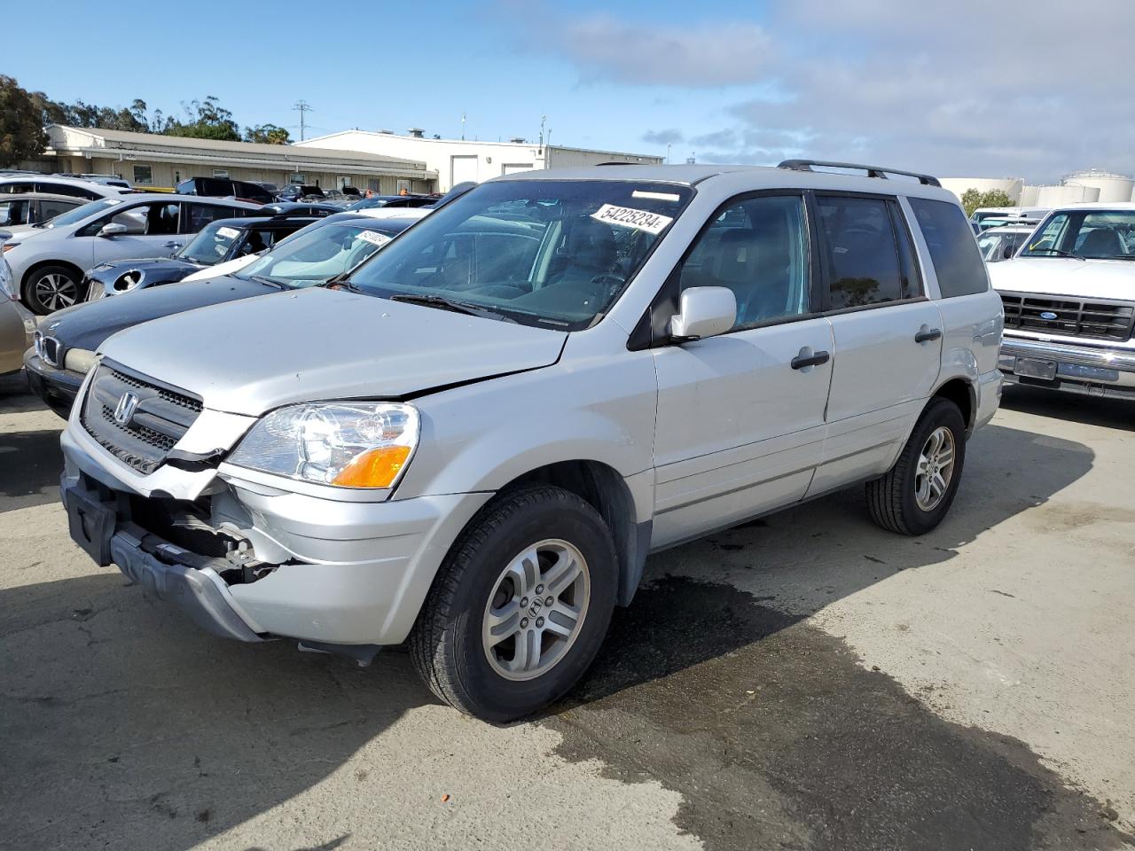 2HKYF18524H590699 2004 Honda Pilot Exl