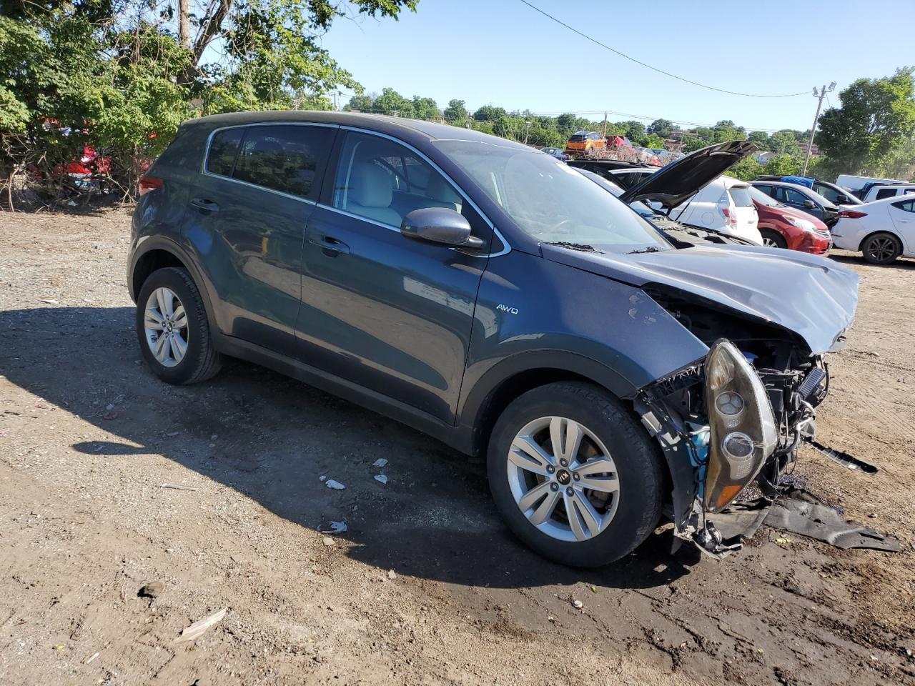 KNDPMCAC3H7039410 2017 Kia Sportage Lx