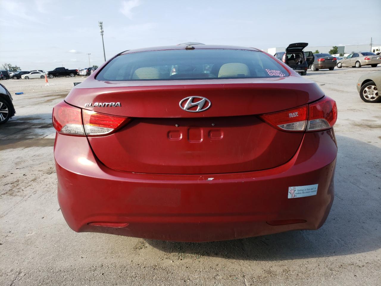 5NPDH4AE3DH407489 2013 Hyundai Elantra Gls