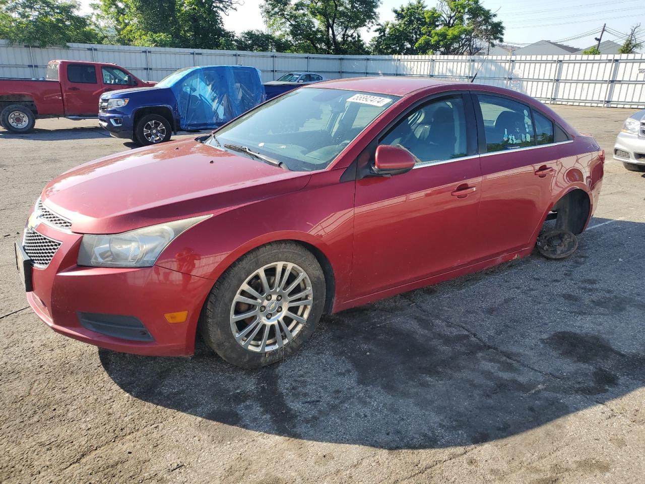 1G1PH5SB8E7153025 2014 Chevrolet Cruze Eco