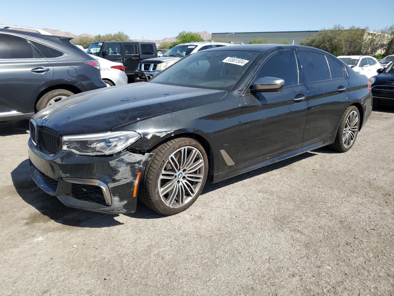 2018 BMW M550Xi vin: WBAJB9C54JG463775