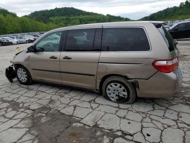 2007 Honda Odyssey Lx VIN: 5FNRL38207B104358 Lot: 54907354