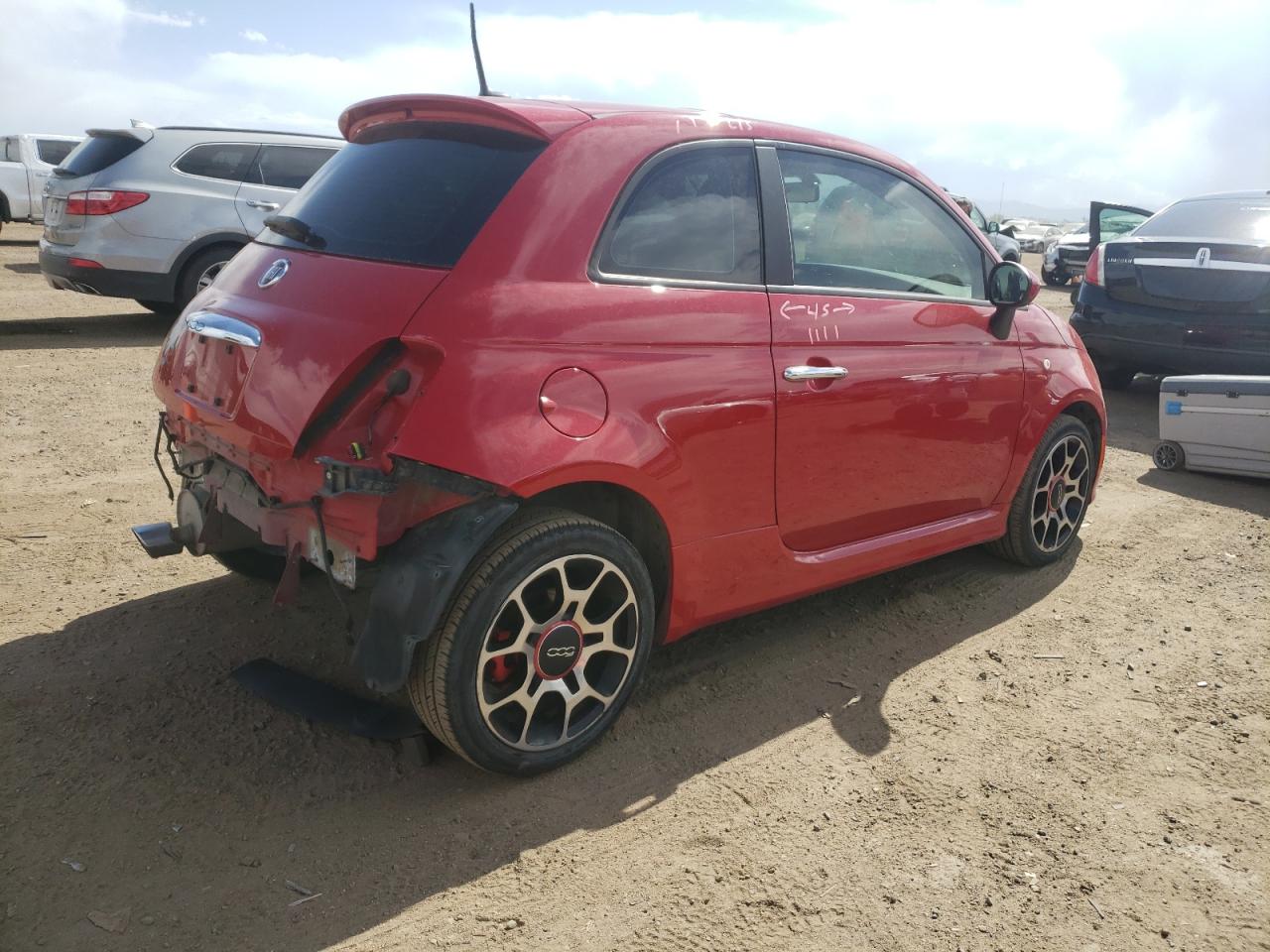 2013 Fiat 500 Sport vin: 3C3CFFHH3DT698478