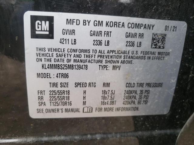 2021 Buick Encore Gx Preferred VIN: KL4MMBS25MB139478 Lot: 54065184