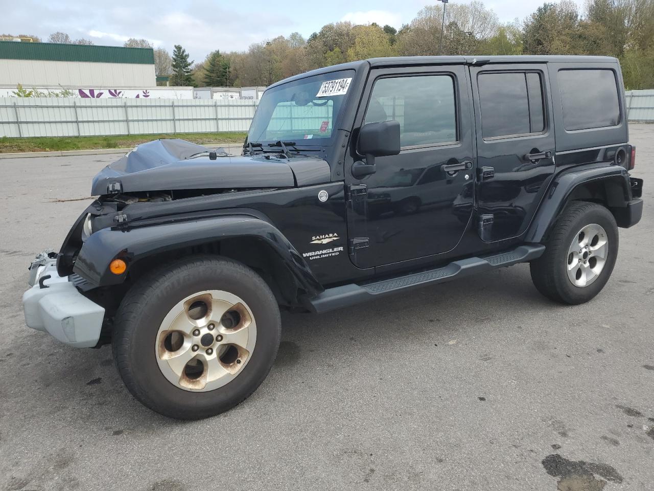 1C4BJWEG6DL665133 2013 Jeep Wrangler Unlimited Sahara