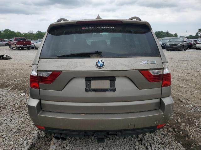 2007 BMW X3 3.0Si VIN: WBXPC93467WF08480 Lot: 55899144