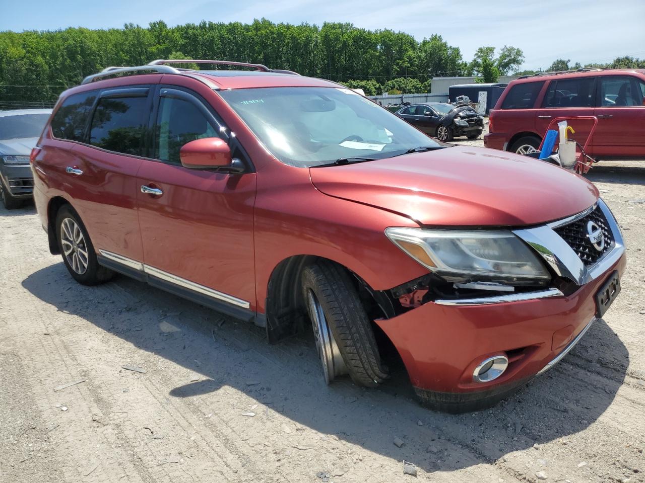 5N1AR2MN1EC616156 2014 Nissan Pathfinder S