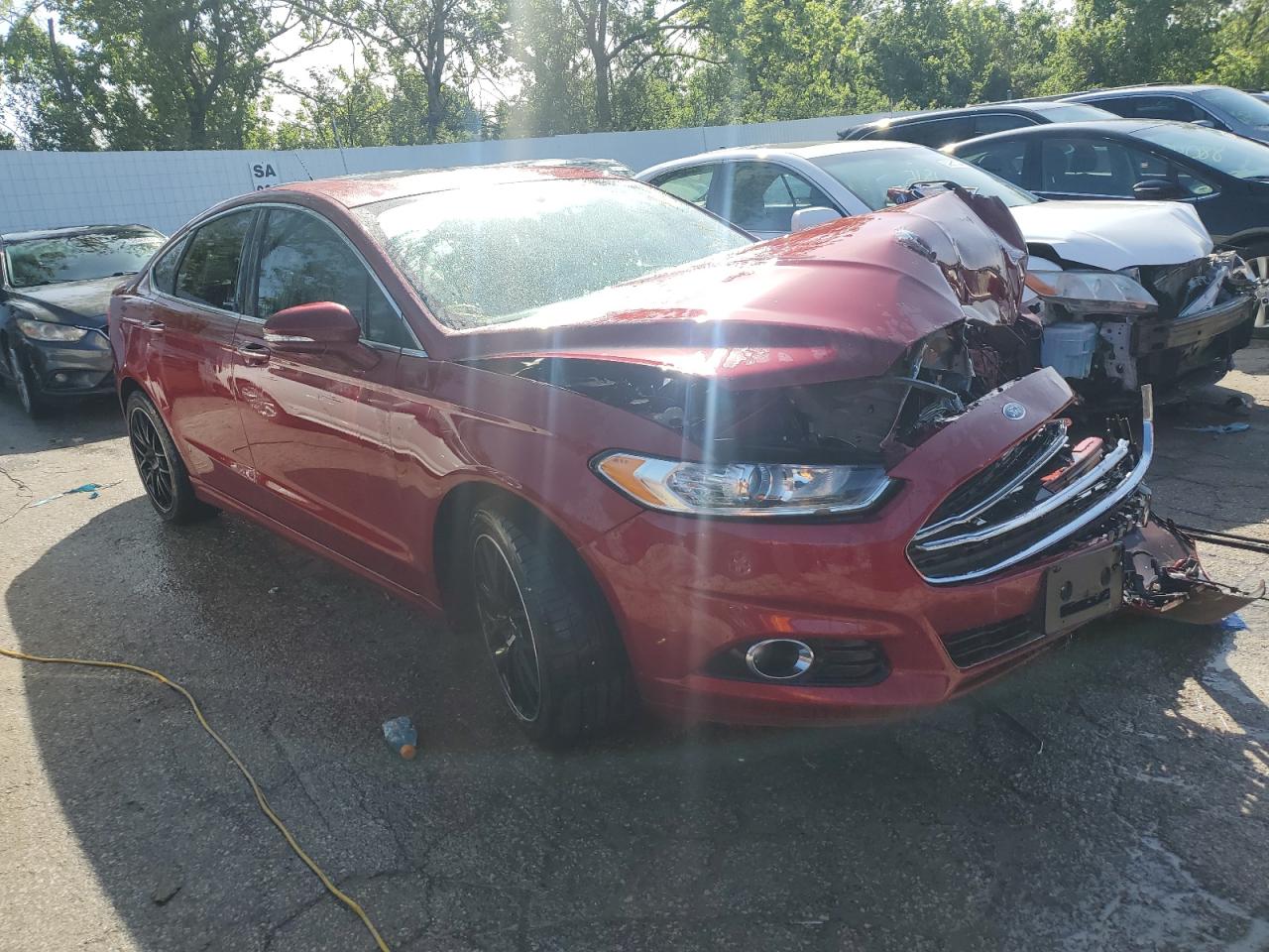 2014 Ford Fusion Titanium vin: 3FA6P0K96ER368259