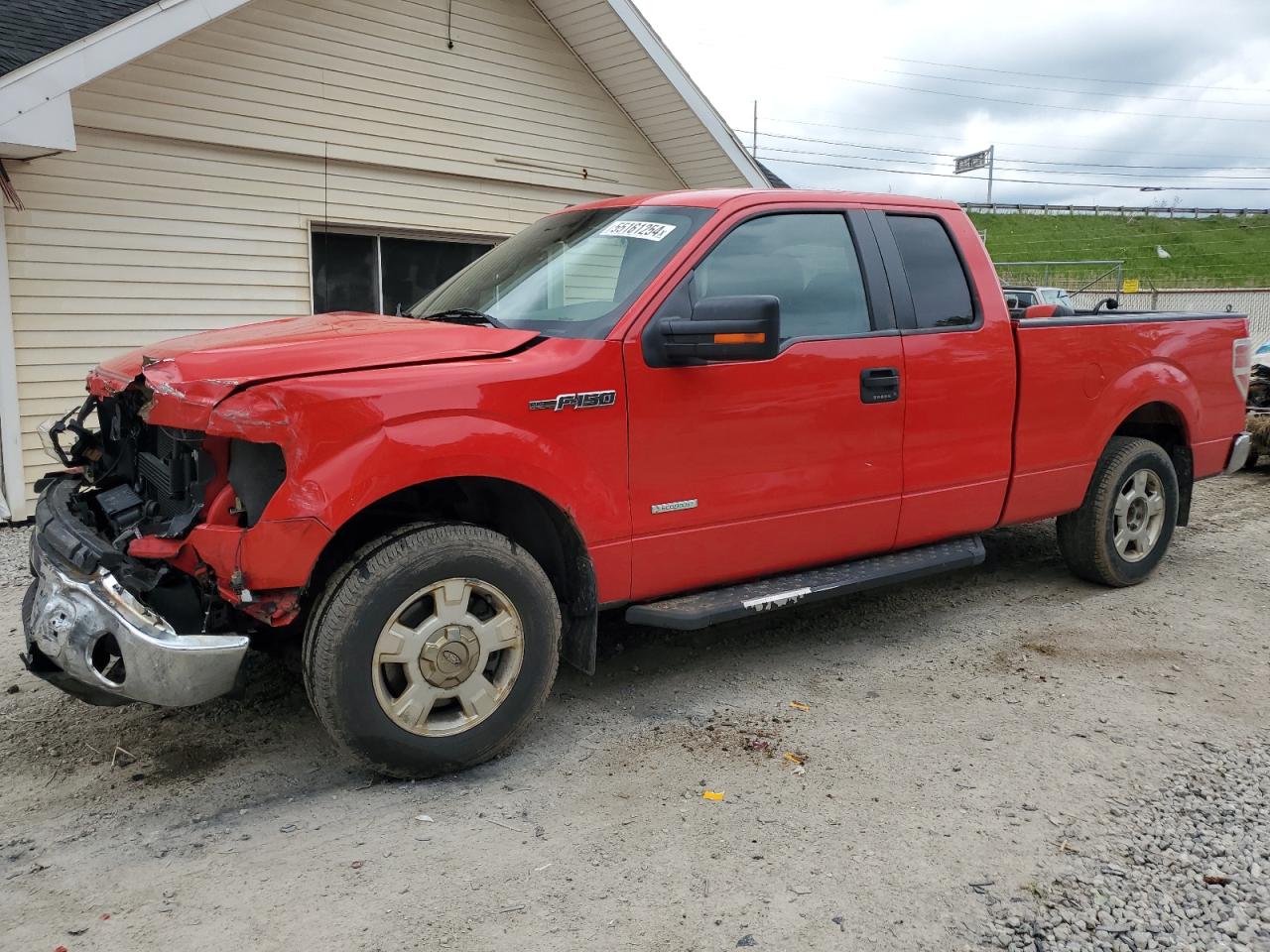 1FTFX1CT5DFC70491 2013 Ford F150 Super Cab