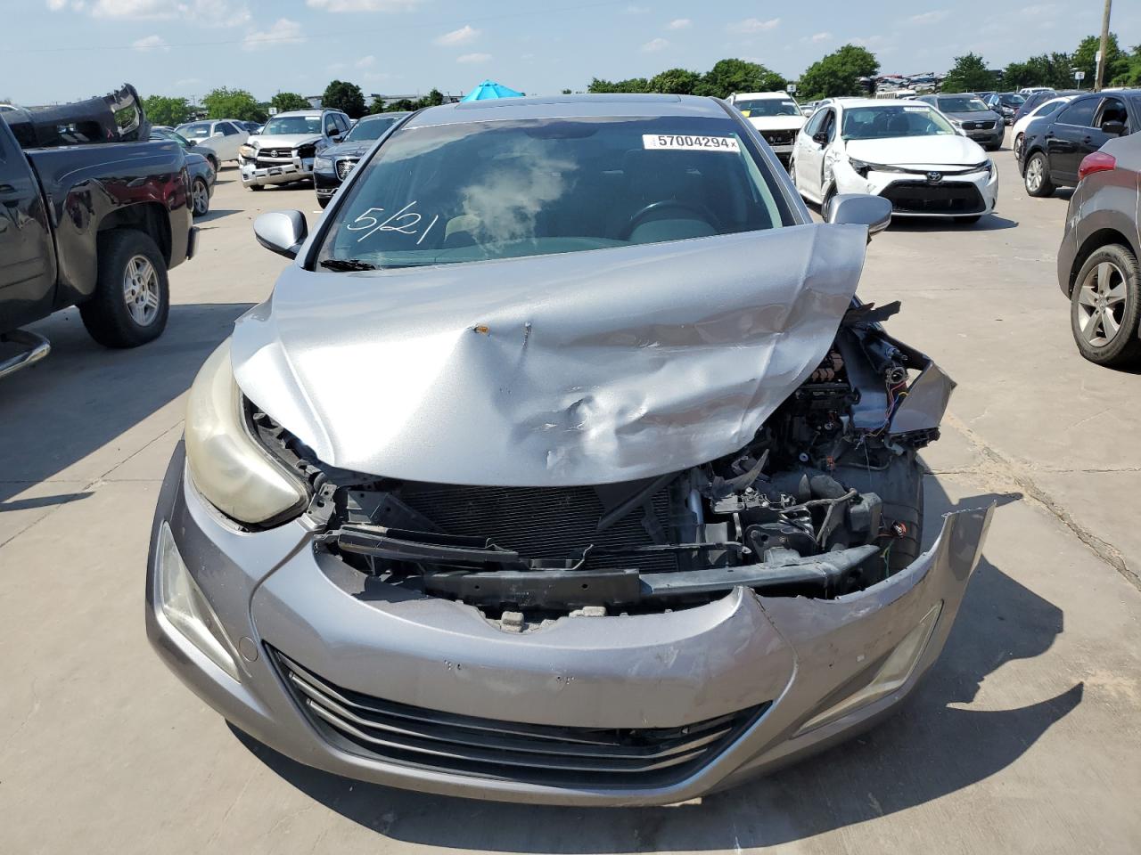 KMHDH4AH0EU161143 2014 Hyundai Elantra Se