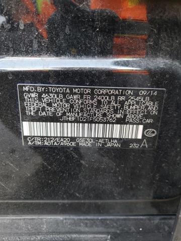 2015 Lexus Is 250 VIN: JTHBF1D21F5053762 Lot: 56376424