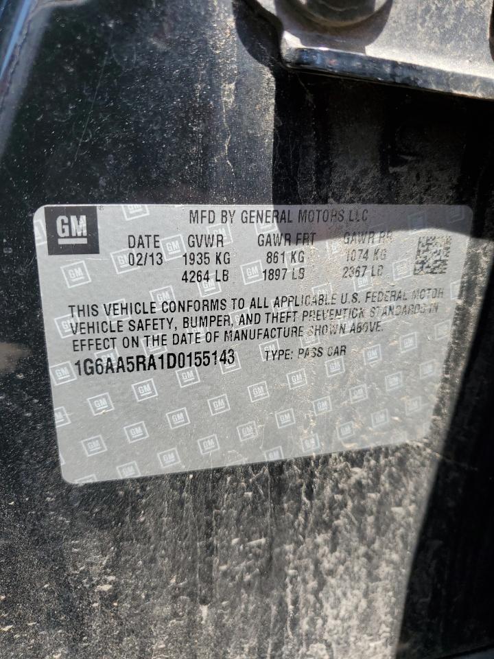 1G6AA5RA1D0155143 2013 Cadillac Ats