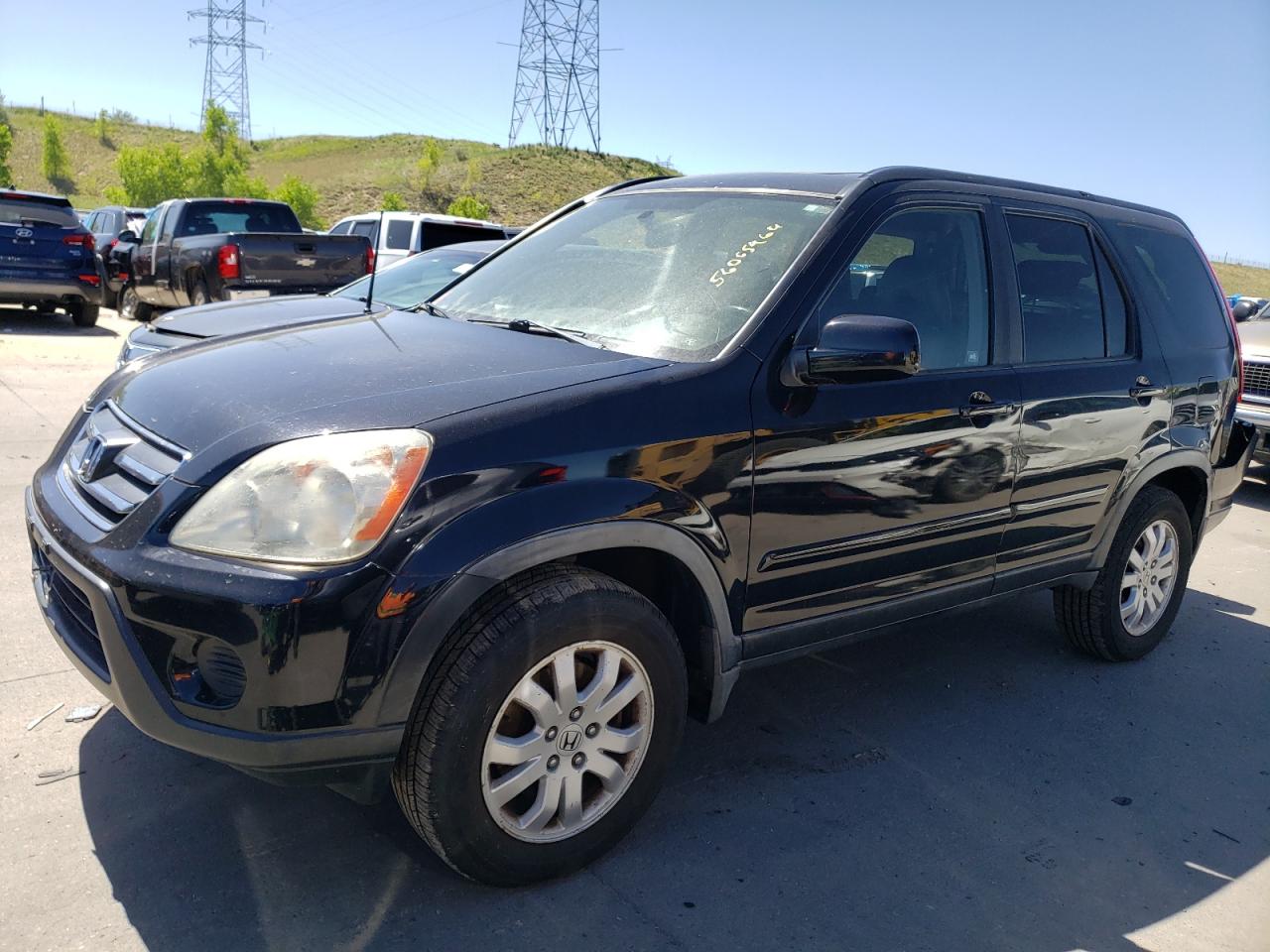 JHLRD78995C021235 2005 Honda Cr-V Se